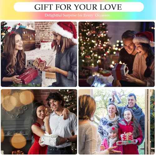 16 Pack Shower Steamers Aromatherapy - Natural Essential Oil Shower Bombs for Relaxation, Stress Relief & Self Care, Gift for Women & Men (8 Scents, 2 Each)