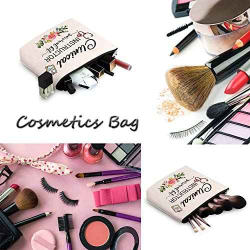 WCGXKO Clinical Instructor Gift Clinical Instructor Survival Kit Funny Cosmetics Bag Makeup Bag For Instructor (Clinical INSTRUCTOR)
