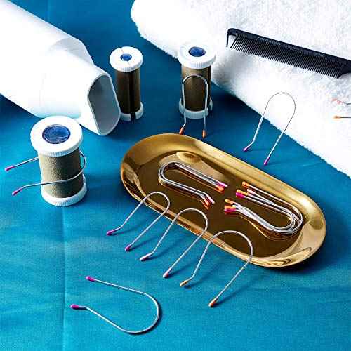 20 Pieces Assorted Hot Roller Clips Replacements, Fits Most Sized Rollers Curlers (Large, Medium, Small)