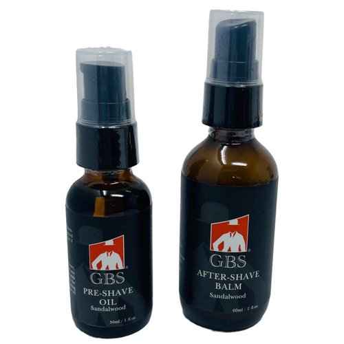 G.B.S Men's Shave Kit, Double Edge Razor and Brush Stand Shaving Bowl, Soap and DE Razor Blades Stubble Remover Effortless Glide