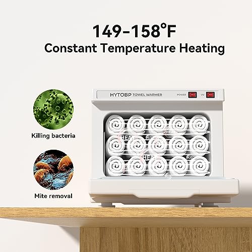 Hot Towel Warmer, 8L Thermostatic Towel Heater, 2-in-1 Professional Towel Warmer Cabinet, Beauty Salon and Spa Towel Warmers for Facial