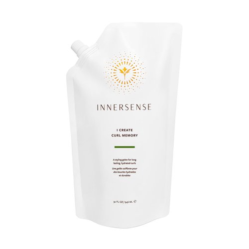 INNERSENSE Organic Beauty - I Create Curl Memory Gel Refill Pouch | Non-Toxic, Cruelty-Free Haircare (32 oz | 946 ml)