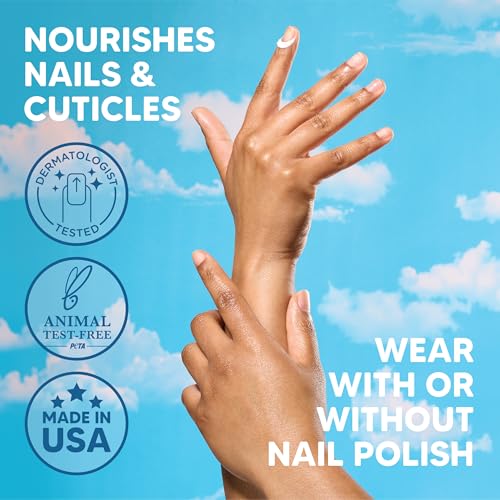 Onyx Professional Hard as Hoof Nail Strengthening Cream, Shea Butter Scent - Nail Growth & Conditioning Cuticle Cream Stops Splits, Chips, Cracks & Strengthens Nails, 1 oz