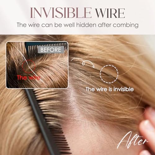 MY-LADY Halo Hair Extensions Real Human Hair for Women Dark Brown Clip in Remy Hairpiece with Adjustable Invisible Wire 20 Inch 70G