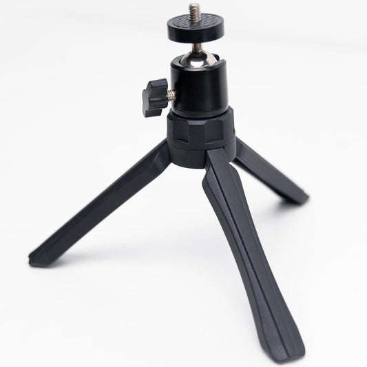 AIRHUG Mini Tripod, Desktop Stand, Portable, Compact, with 1/4" Screw, 360 Tripod Ball Head, Suitable for Cameras, Webcams, Ring Light