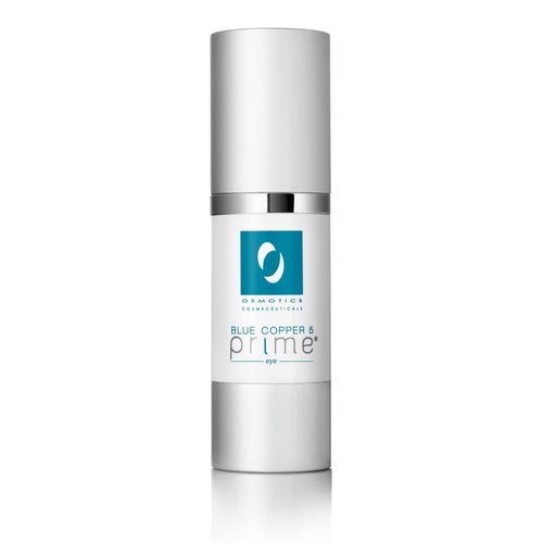 Osmotics Blue Copper 5 PRIME Eye - Advanced Eye Repair Cream with Copper Peptides | Reduces Fine Lines, Wrinkles, Dark Circles & Puffiness | Lifts & Firms Delicate Skin - 0.5oz