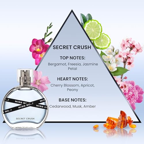 So¡¦? Miss Set - Perfumes for Women with Floral, Fruity and Vanilla Perfume Notes - 800 Sprays - Gifts for Women - 3 pcs Gift Set