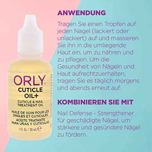 Orly Orly Cuticle Oil Plus Women Cuticle Oil 1 oz