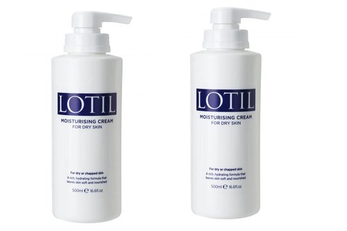 Lotil Cream Pump Dispenser 500ml2 PACK DEAL by Lotil