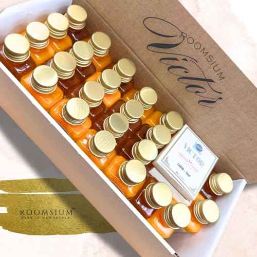 Victor 30-Piece Toiletries Set ? Vacation Rental Essentials ? Mini Soaps & Travel Size Soap Bars ? Bulk Shampoo, Conditioner, Shower Gel & Lotion ? Mini Soap Bars Bulk Hotel Toiletries Pack