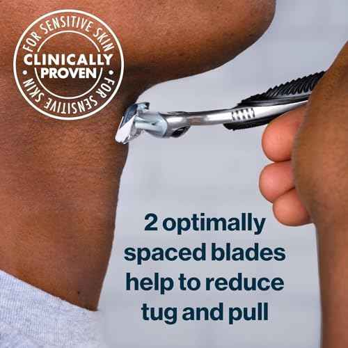 Gillette SkinGuard Men's Razor Blades, 8 Blade Refills