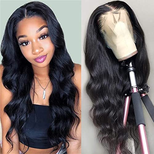 Foreverlove Body Wave 13x4 HD Lace Front Wigs for Black Women 10A Grade 200% Density Brazilian Virgin Human Hair Wig (18 Inch,Body Wave)