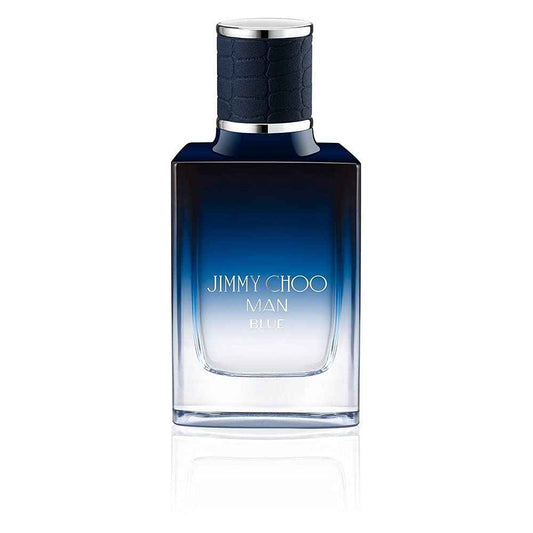 JIMMY CHOO - Man Blue Eau de Toilette - Men's Fragrance - Aromatic Leathery Woody - With notes of Black Pepper, Cypress & Sandalwood - 1.0 Fl Oz