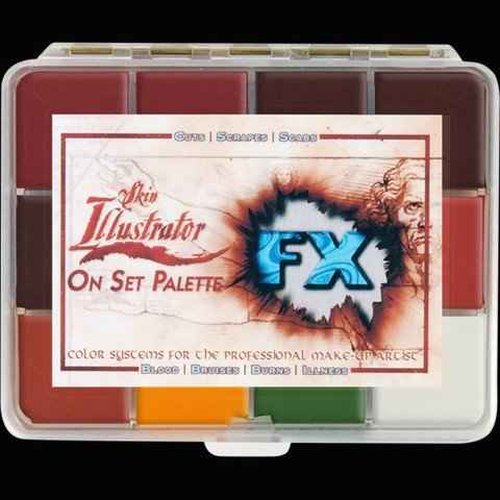 PPI Skin Illustrator On Set FX Makeup Palette by Skin Illustrator