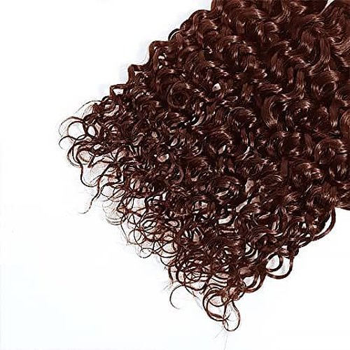 24 26 28 Inch Color #4 Bundle Medium Brown Water Wave Human Hair Bundles Dark Brown Bundle Color #4 Wet and Wavy Bundles Human Hair