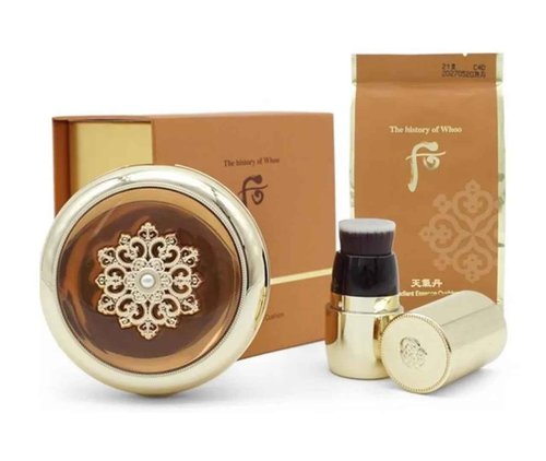 The History Of Whoo Radiant Essence UV Protection No.23 Cushion 1 Refil 15g/0.52 oz x 2