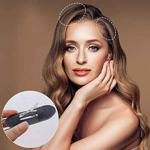 TCOTBE Women's Fluffy Princess Styling Volume Hair Pads(4) and Bump Up Combs(2) Inserts - 6 Pcs Set for DIY Hairstyles