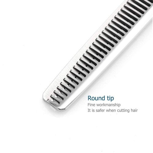 5.5 INCH Hair Cutting Scissors Hair Scissors Professional Haircut Shears and 6 INCH Hair Thinning Scissors Set 440C Kinsaro