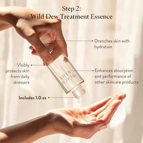 Peach & Lily - Glass Skin Discovery Kit (4 Products) - 1 Cleanser, 1 Essence, 1 Serum & 1 Cream - Skin Care Set - Acne Routine - Travel Essentials - Self Care - Vegan & Cruelty Free - Korean Beauty