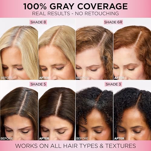L'Oreal Paris Excellence Cr?me Permanent Hair Dye, Triple Care Hair Color with Pro-Keratine Complex for 100% Gray Hair Coverage, 4 Dark Brown, 1 Kit
