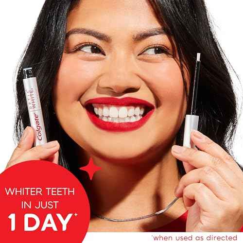 Colgate Optic White Express Teeth Whitening Pen, Enamel-Safe Tooth Whitening Applicator, Helps Whiten Teeth in As Little As 1 Day of Use, 7 Day Whitening Treatment, 0.08 fl oz