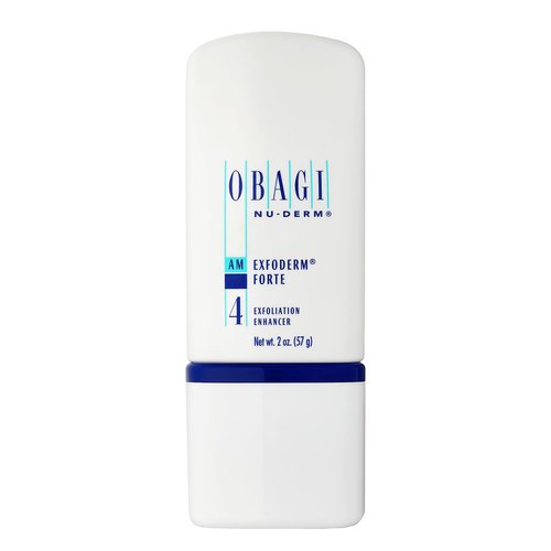 Obagi Nu-Derm Exfoderm Forte – Advanced, Lightweight Exfoliating Lotion with Glycolic and Lactic Acids (AHA) – For Normal to Oily Skin Types – 2 oz