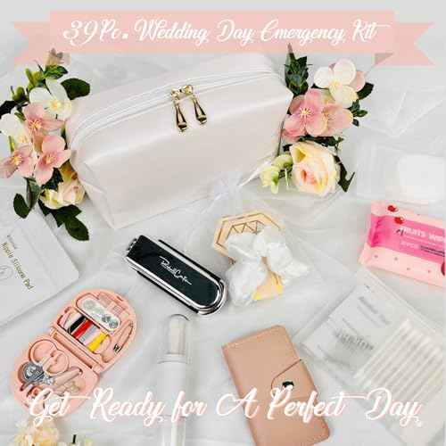 ARK Survivor Women's Wedding Emergency Kit 39 Essential Items for Brides Team Bride All in One Travel Kit Personal Care Women's Travel Set