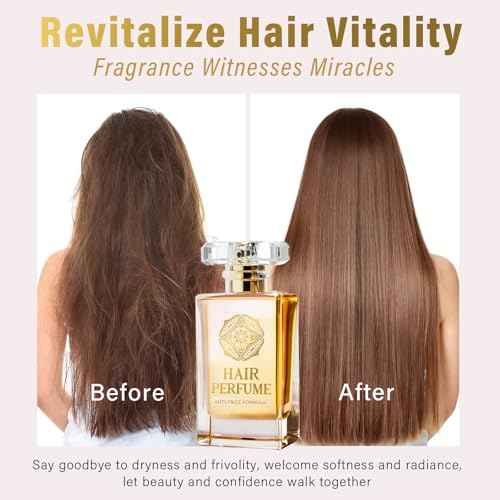 Hair Perfume, Pheromones?Perfumes for Women, 50ml Natural Scented Hair Mist, Leave-In Conditioning Spray for Dry & Frizzy Hair, Long Lasting Fragrance