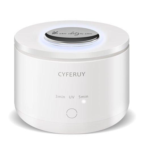 Ultrasonic Retainer Cleaner - 45kHz Retainer Cleaner Machine Dental Cleaning Pod for Dentures, Mouth Guard, Night Guard, Toothbrush Heads, Jewelry with 3 Modes & 160ML Capacity