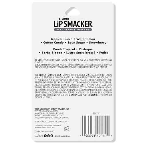 Lip Smacker Liquid Lip Gloss Friendship Pack, 5 Count
