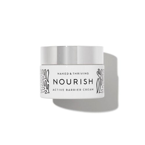 Naked & Thriving Nourish Active Barrier Cream I Anti-Aging & Hydrating | Squalane | Naturally-Derived, Vegan & Cruelty-Free |