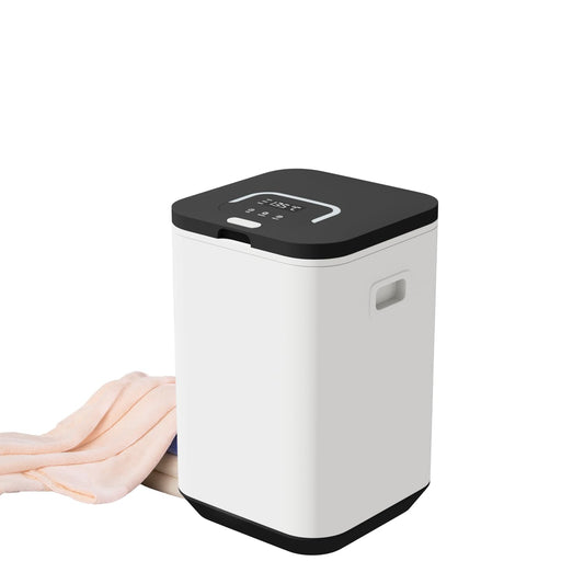 Large Towel Warmer Bucket with Rapid Heating & Timer, Fits 2 x 40"x70" Towels, One-Touch Control, LCD Display, Child Lock, Aromatherapy Box – Fireproof, ETL & FCC Certified for Bathroom, Spa, Home Use