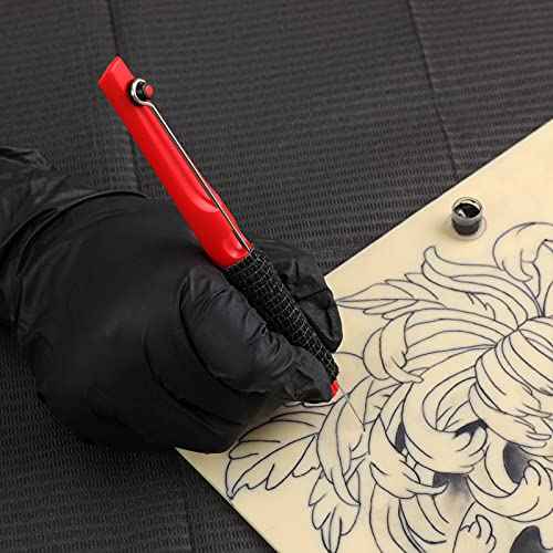 HAWINK Hand Tattoo Kit DIY Tattoo Tool Kit Kit with 7 Ink 20 PCS Needles for Tattoo Artists GK-HW803TN01-2