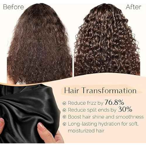 YANIBEST Silk Bonnet Satin Bonnet for Sleeping Women Men, Adjustable Double Layer Hair Bonnet for Curly Braids Reduce Frizz