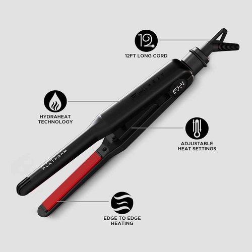 FHI HEAT Platform Pro Styling Tourmaline Hair Straightener for All Hair Types, 1/2 Inch