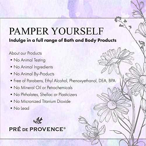 Pre de Provence Artisanal French Soap Bar Enriched with Shea Butter, Patchouli, 12 Count(Pack of 1