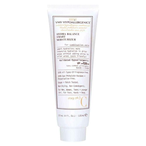 VMV Hypoallergenics Superskin Hydra Balance Smart Moisturiser for Combination Skin, 4 Fluid Ounce