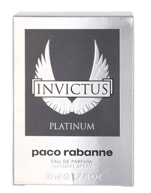 Invictus Platinum by Paco Rabanne for Men 1.7 oz Eau de Parfum Spray