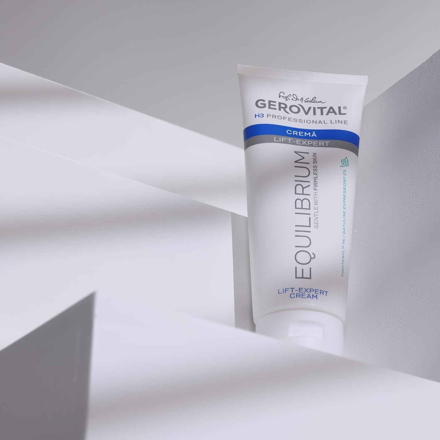 Gerovital EQUILIBRIUM Lift-Expert Mask | Professional Cream | Lifting, Anti-Wrinkle and Regenerating Action, 200 ml