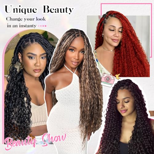 16 Inch Deep Wave Human Braiding Hair for Boho Braids ? 120g 3 Bundles/Pack Blue 100% Unprocessed 12A Brazilian Virgin Human Hair Bulk, No Weft, Wet & Wavy Curly Extensions
