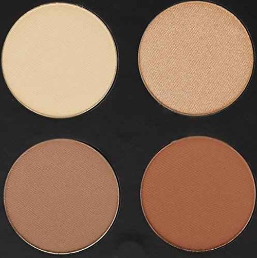 Glo Skin Beauty Contour Kit | Illuminate and Brighten, Blendable and Buildable Contouring Palette, (Dark)
