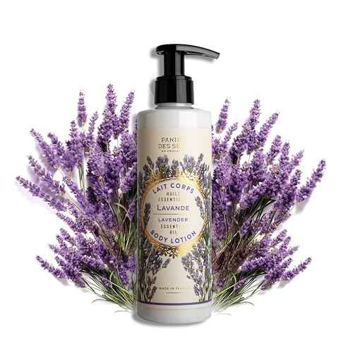 Panier des Sens ? Lavender Hand & Body Lotion for Dry Skin - Hydrating Body Cream for Women- Nourishing Fluid Body Moisturizer with Shea Butter & Olive Oil 97% Natural Ingredients Body Care 8.45 Floz