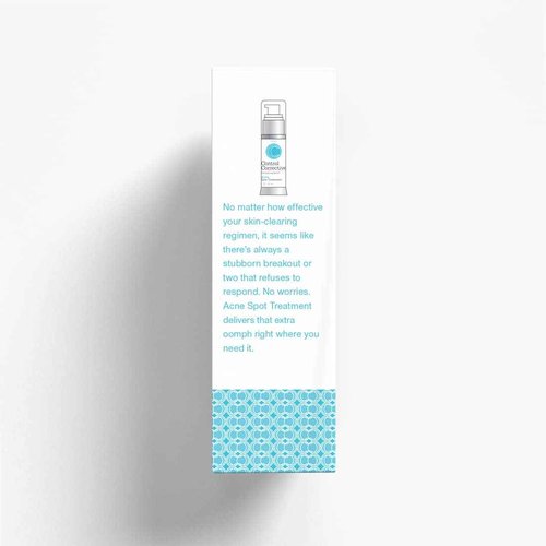 CONTROL CORRECTIVE Acne Spot Treatment Gel – 2% Salicylic Acid + Glycolic Acid Formula for Breakouts & Blemishes – With Witch Hazel, Aloe & Panthenol – 1 oz Clear Skin Serum