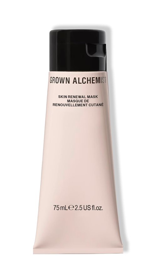 Grown Alchemist Skin Renewal Mask - Deep Cleansing Clay Mask for Face with All Natural Ingredients rich in Vitamins A, E & D - Facial Skin Care Product for Firmer, Smoother, & Toned Skin (75 ml)