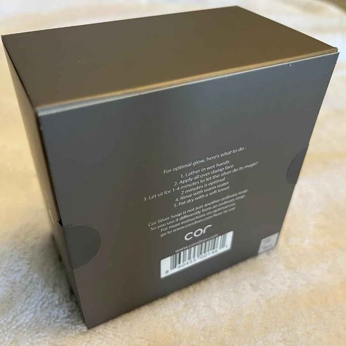 Cor Silver Soap | 100gm | Smart Skincare | Simple One Step Cleansing Bar