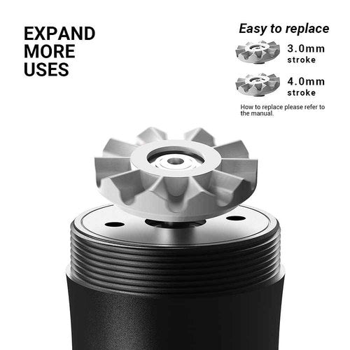 HAWINK Rotary Wireless Tattoo Machine Pen Kit Coreless Motor with 900mAh Two Battery 3 Boxes Cartridges 2 Stroke Cam CNC-M-WE-EN05CKIT