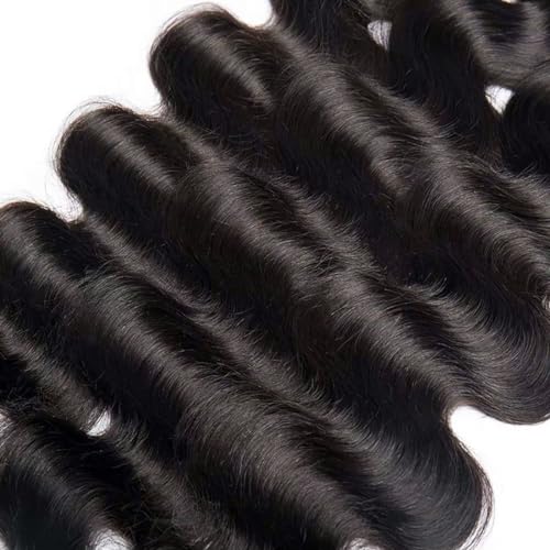 Augfst Brazilian Virgin Human Hair Bundles 20 22 24 Inch Body Wave Bundles Human Hair Natural Color Inch 12A Unprocessed Sewn In Quick Weave for Black Women