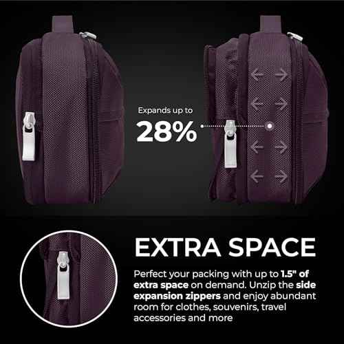 Briggs & Riley Toiletry Kit - Travel Bags for Women & Men, Organizer for Vacation, Dopp Kit for Bathroom Accessories, Makeup, & Skincare