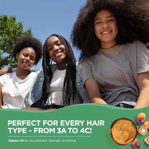 Batana Oil for Hair Strenthening: Dr Sebi 100% Pure and Raw Honduras Hair Treatment Oil - Pre or Post Shower Hair care for Curly/Coily/Wavy Hair 4.23oz