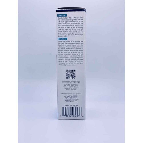 MD Follicle Energizer Natural Hair Growth Serum | Follicle Energizer Serum - Prevents Thinning Hair & Hair Loss By Stimulating Hair Follicles To Produce Thicker, Fuller Hair (30-Day Supply Per Tube)